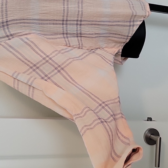 💥Free People Plaid Button Down Shirt - Picture 5 of 7